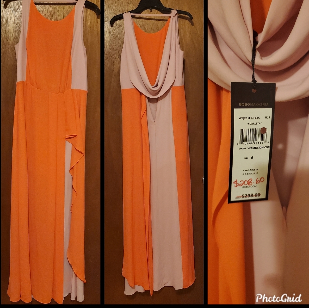 BCBG two tone dress
